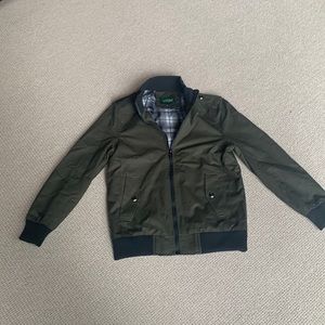 large mens green atom jacket